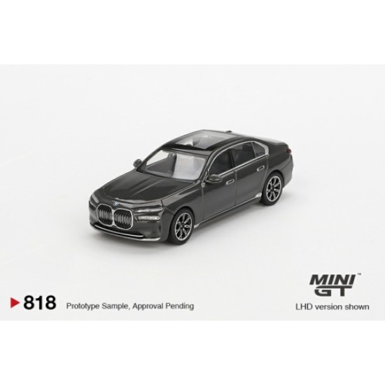 MGT00818-BL - 1/64 BMW I7 XDRIVE60 DRAVIT GREY (LHD) BLISTER PACKAGING