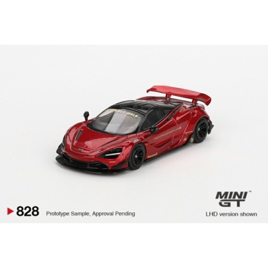 MGT00828-BL - 1/64 MCLAREN 720S LB WORKS GEM RED (LHD) BLISTER PACKAGING