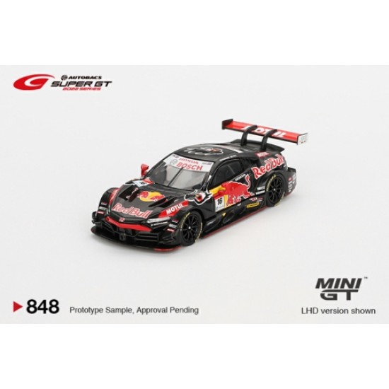 1/64 HONDA NSX-GT TYPE S GT500 NO.16 RED BULL MOTUL MUGEN NSX-GT TEAM RED BULL MUGEN 2022 SUPER GT SERIES (JAPAN EXCLUSIVE) BLISTER PACKAGING