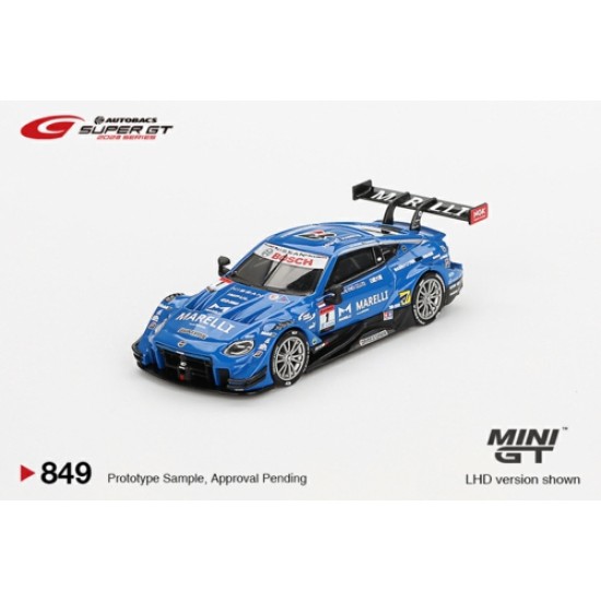 1/64 NISSAN Z GT500 NO.1 MARELLIIMPULZ TEAM IMPUL 2023 SUPER GT SERIES (JAPAN EXCLUSIVE) BLISTER PACKAGING