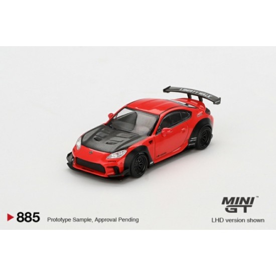 1/64 TOYOTA GR86 LB NATION RED (LHD)