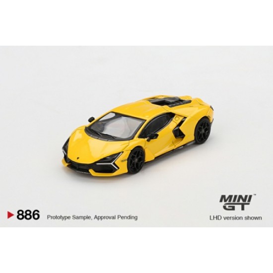 1/64 LAMBORGHINI REVUELTO GIALLO (LHD) BLISTER PACKAGING