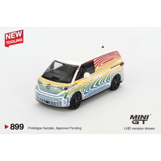 1/64 VOLKSWAGEN ID.BUZZ PROTOTYPE RAINBOW (LHD) BLISTER PACKAGING NEW TOOLING