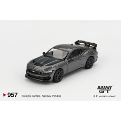 1/64 FORD MUSTANG DARK HORSE 2024 CARBONIZED GREY (RHD)