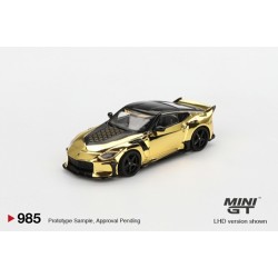 1/64 NISSAN Z VEILSIDE FFZ400 GOLD CHROME (RHD) MGT00985-R