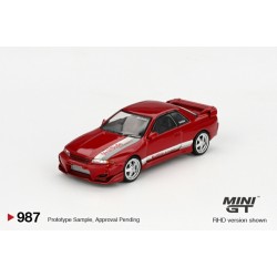 1/64 NISSAN SKYLINE GT-R (R32) VEILSIDE COMBAT C-I GEM RED (RHD) BLISTER