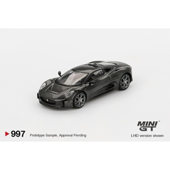 1/64 JAGUAR C-X75 TEST CAR (LHD) BLISTER PACKAGING