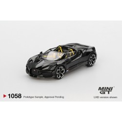 1/64 BUGATTI W16 MISTRAL BLACK (LHD) 1/64 BUGATTI W16 MISTRAL BLACK (LHD)