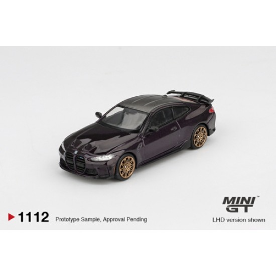 1/64 BMW M4 M-PERFORMANCE (G82) DAYTONA VIOLET (LHD) BLISTER PACKAGING
