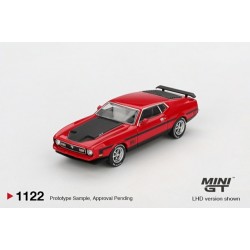 1/64 FORD MUSTANG MACH1 1971 RACE RED (LHD)
