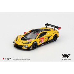 1/64 CHEVROLET CORVETTE Z06 GT3.R NO.4 CORVETTE RACING BY PRATT MILLER MOTORSPORTS 2025 IMSA DAYTONA 24 HRS (LHD) 1/64 CHEVROLET CORVETTE Z06 GT3.R NO.4 CORVETTE RACING BY PRATT MILLER MOTORSPORTS 2025 IMSA DAYTONA 24 HRS (LHD)