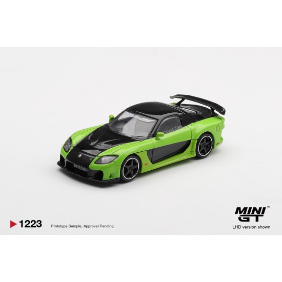 1/64 MAZDA RX-7 VEILSIDE FORTUNE 7 GREEN (RHD) 1/64 MAZDA RX-7 VEILSIDE FORTUNE 7 GREEN (RHD)