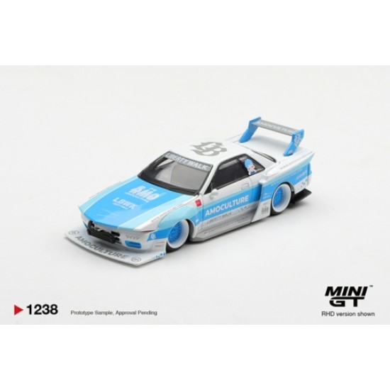 1/64 NISSAN SKYLINE GT-R (R32) LBWK KAIDO WORKS AMOCULTURE (RHD)