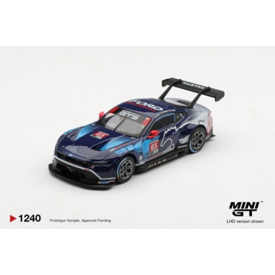 1/64 FORD MUSTANG GT3 NO.65 FORD MULTIMATIC MOTORSPORTS 2025 IMSA DAYTONA 24 HRS WINNER (LHD) BLISTER PACKAGING 1/64 FORD MUSTANG GT3 NO.65 FORD MULTIMATIC MOTORSPORTS 2025 IMSA DAYTONA 24 HRS WINNER (LHD) BLISTER PACKAGING