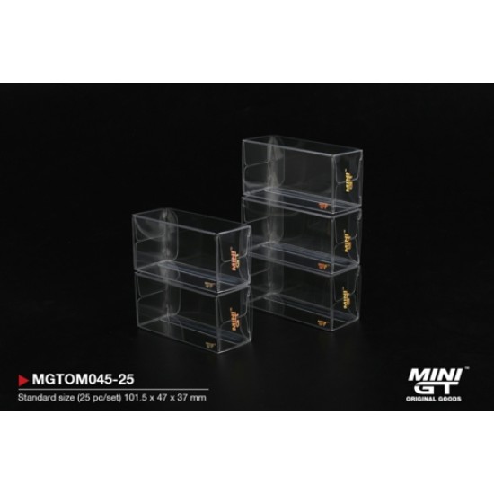 MINI GT BOX PROTECTOR TYPE A: STANDARD SIZE (25 PC/SET) MINI GT BOX PROTECTOR TYPE A: STANDARD SIZE (25 PC/SET)
