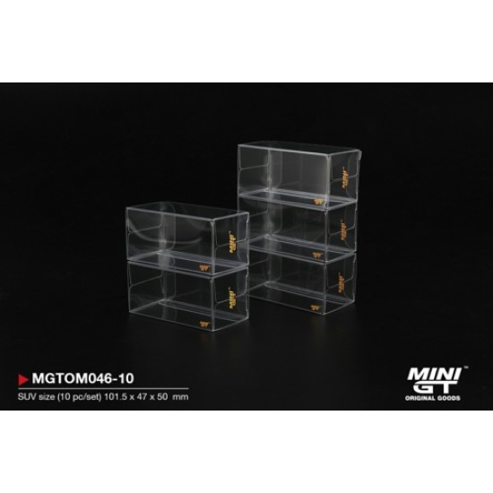 MINI GT BOX PROTECTOR TYPE B: SUV SIZE (10 PC/SET)