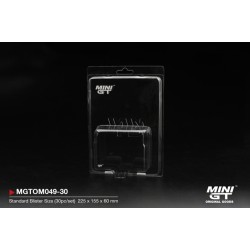 MINI GT BLISTER PROTECTOR TYPE A: STANDARD BLISTER SIZE (30 PC/SET)