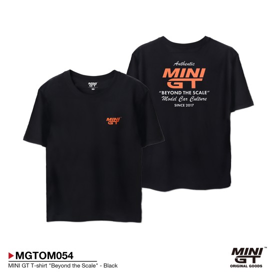 MINI GT T-SHIRT BEYOND THE SCALE BLACK - L