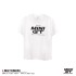 MINI GT T-SHIRT VIBES WHITE/W BLACK LOGO - L