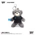 MINI GT X RE-AMEMIYA BEAR PLUSH KEYRING W/MINI GT BLUE BOX