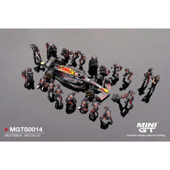 1/64 ORACLE RED BULL RACING RB19 NO.1 M.VERSTAPPEN 2023 F1 2023 JAPANESE GRAND PRIX PIT CREW SET LIMITED EDITION 5000 SETS