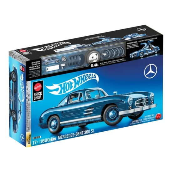 HOT WHEELS PREMIUM MERCEDES-BENZ 300 SL (BRICK SHOP) HOT WHEELS PREMIUM MERCEDES-BENZ 300 SL (BRICK SHOP)