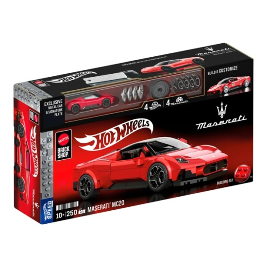 HOT WHEELS SPEED MASERATI MC20 (BRICK SHOP) HOT WHEELS SPEED MASERATI MC20 (BRICK SHOP)