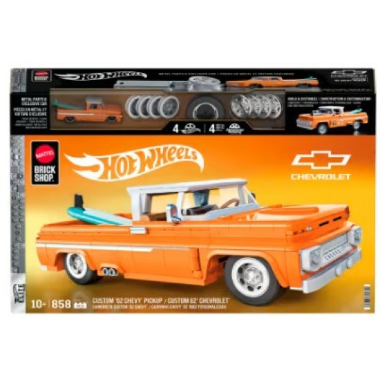 HOT WHEELS ELITE CUSTOM 62 CHEVY PICKUP (BRICK SHOP) HOT WHEELS ELITE CUSTOM 62 CHEVY PICKUP (BRICK SHOP)