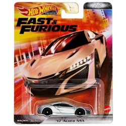 HOT WHEELS FAST AND FURIOUS '17 ACURA NSX 5/5 HCP30 HOT WHEELS FAST AND FURIOUS '17 ACURA NSX 5/5 HCP30