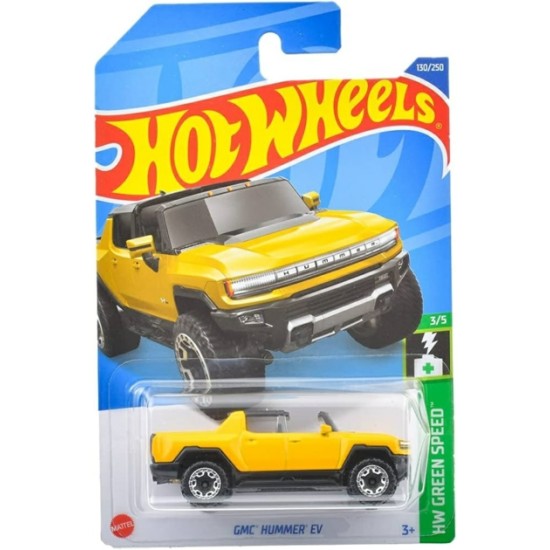 HOT WHEELS HW GREEN SPEED 3/5 GMC HUMMER EV 130/250 HHF13