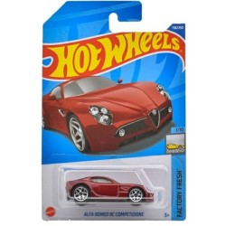 HOT WHEELS ALFA ROMEO 8C COMPETIZIONE RED 156/250 HHF31