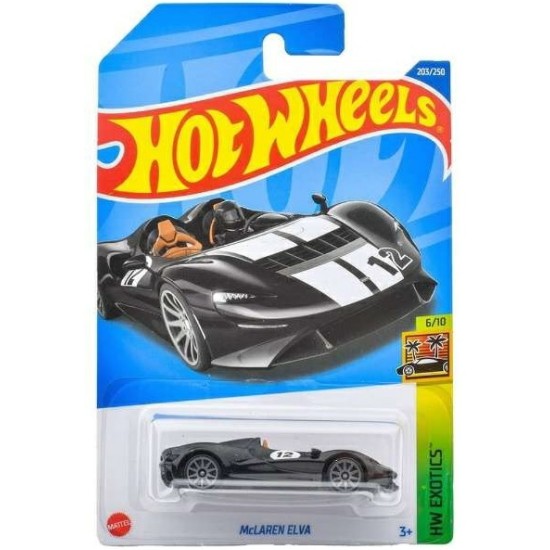 HOT WHEELS HW EXOTICS 6/10 MCLAREN ELVA 203/250 HHF65