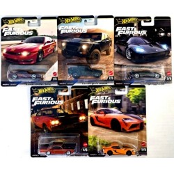 MHWHNW46 - X10 HOTWHEELS PREMIER FAST AND FURIOUS MHWHNW46 - X10 HOTWHEELS PREMIER FAST AND FURIOUS