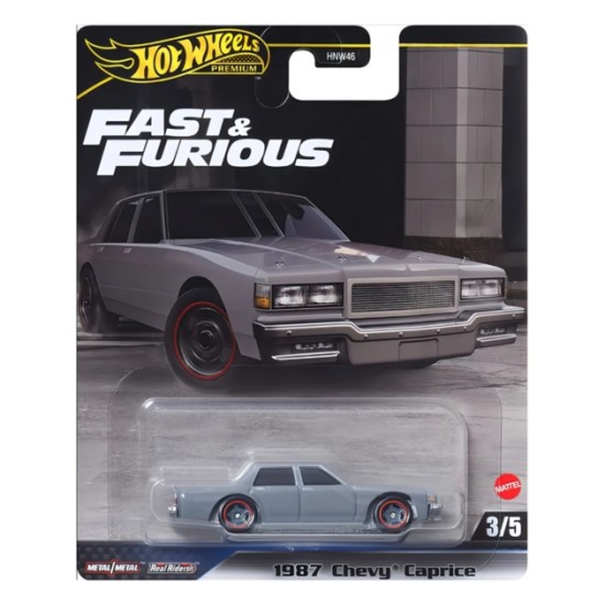 HOT WHEELS FAST AND FURIOUS 1987 CHEVY CAPRICE 3/5