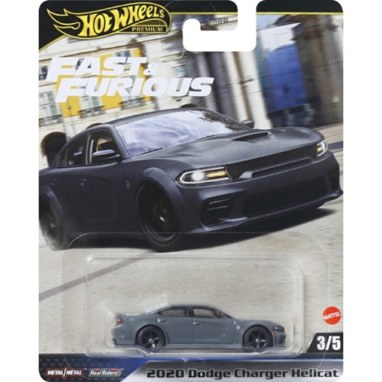 HOT WHEELS FAST AND FURIOUS 2020 DODGE CHARGER HELLCAT 3/5 JBL96