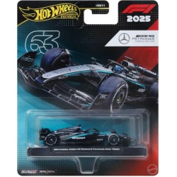 HOT WHEELS PREMIUM FORMULA 1 MERCEDES NO.63 G.RUSSELL JKD80
