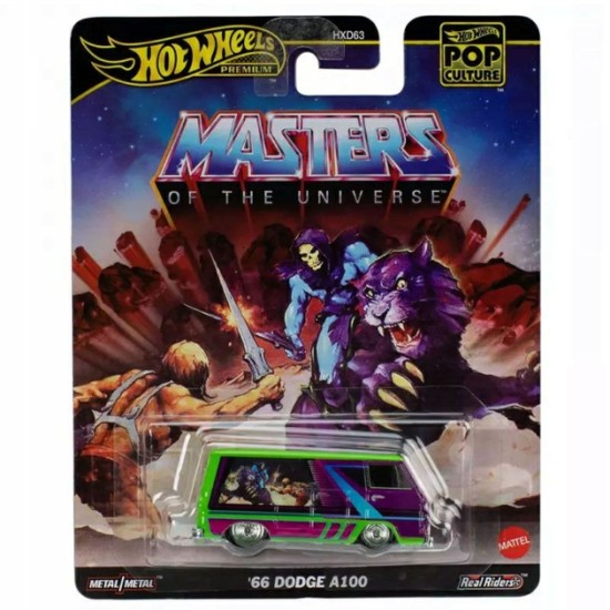 HOT WHEELS POP CULTURE '66 DODGE A100 MASTERS OF THE UNIVERSE JBL69