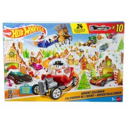 HOT WHEELS 2025 ADVENT CALENDAR JCB47