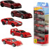 HOT WHEELS 1/64 FERRARI 5 CAR GIFT PACK JLN12