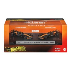 HOT WHEELS PREMIUM 2025 FORMULA 1 2-PACK TEAM MCLAREN JMM91