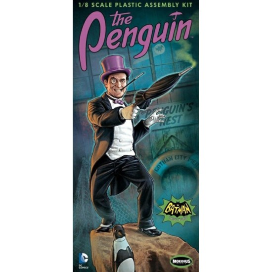 1/8 1966 TV SERIES BATMAN - PENGUIN (PLASTIC KIT)