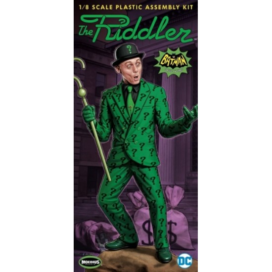 1/8 FRANK GORSHIN AS THE RIDDLER 1966 BATMAN TV SERIES (PLASTIC KIT)