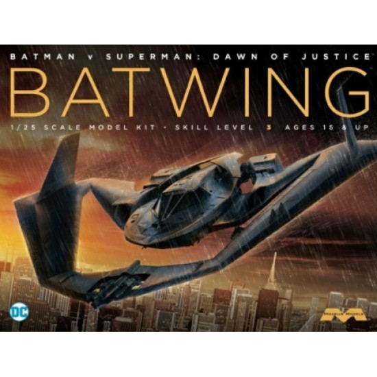 1/25 BATPLANE FROM BATMAN VS SUPERMAN DC COMICS (PLASTIC KIT)