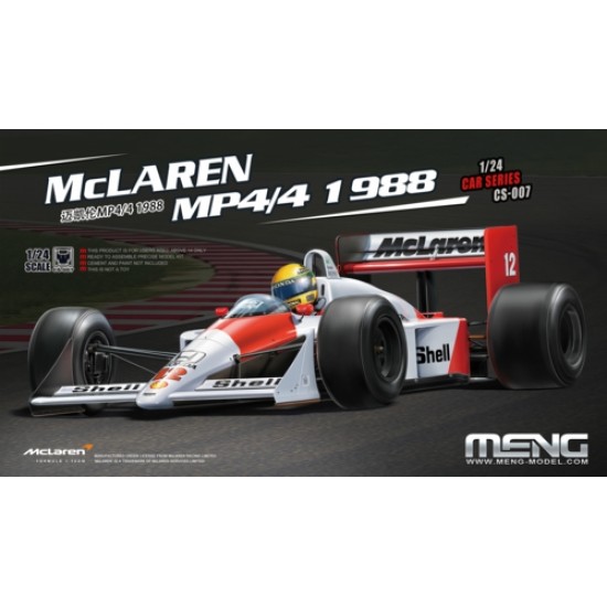 1/24 MCLAREN MP4/4 1988 (PLASTIC MODEL KIT) MNGCS-007
