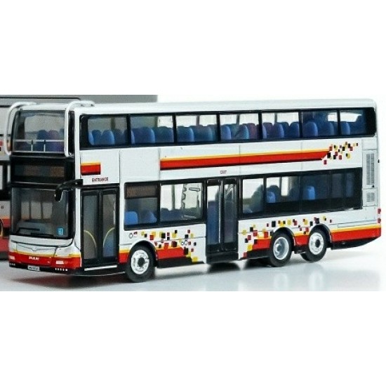 MOO120SGB1019 - 1/120 SINGAPORE BUS MAN A95 12M SMB5892U RT. 850E YISHUN AVENUE 11
