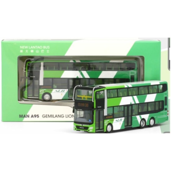 MOO33203S - 1/120 NEW LANTAO BUS MAN A95 FACELIFT 12M - MDR01 RT.38 TUNG CHUNG