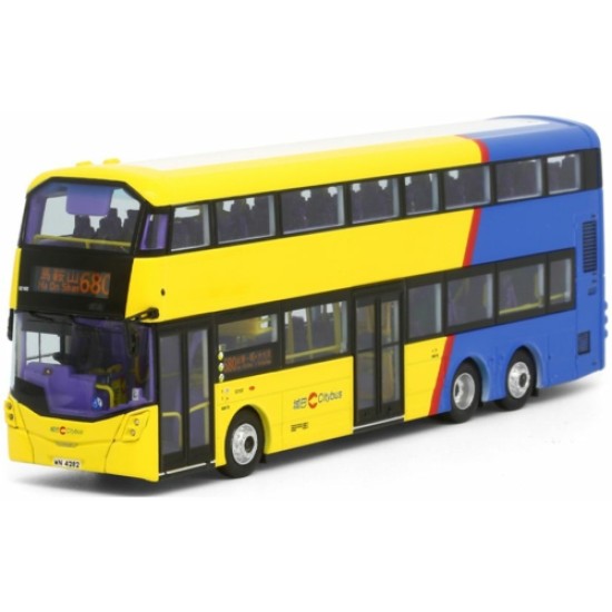 MOO63633 - 1/76 CITYBUS VOLVO B8L 12M (NEW LIVERY) 52102 RT. 680 MA ON SHAN