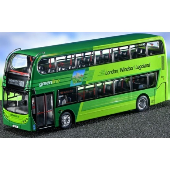 NMCUK6206 - 1/76 ALEXANDER DENNIS ENVIRO400 READING BUSES GREEN EXPRESS 1208 - GO11 LDN