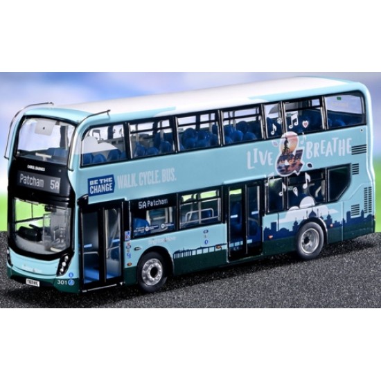 NMCUK6533 - 1/76 ADL ENVIRO 400 BRIGHTON AND HOVE 301 - YX69 NVL