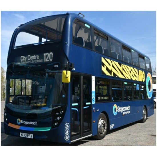 1/76 ADL ENVIRO400 STAGECOACH YORKSHIRE (11716 - YX73 PFJ) 1/76 ADL ENVIRO400 STAGECOACH YORKSHIRE (11716 - YX73 PFJ)